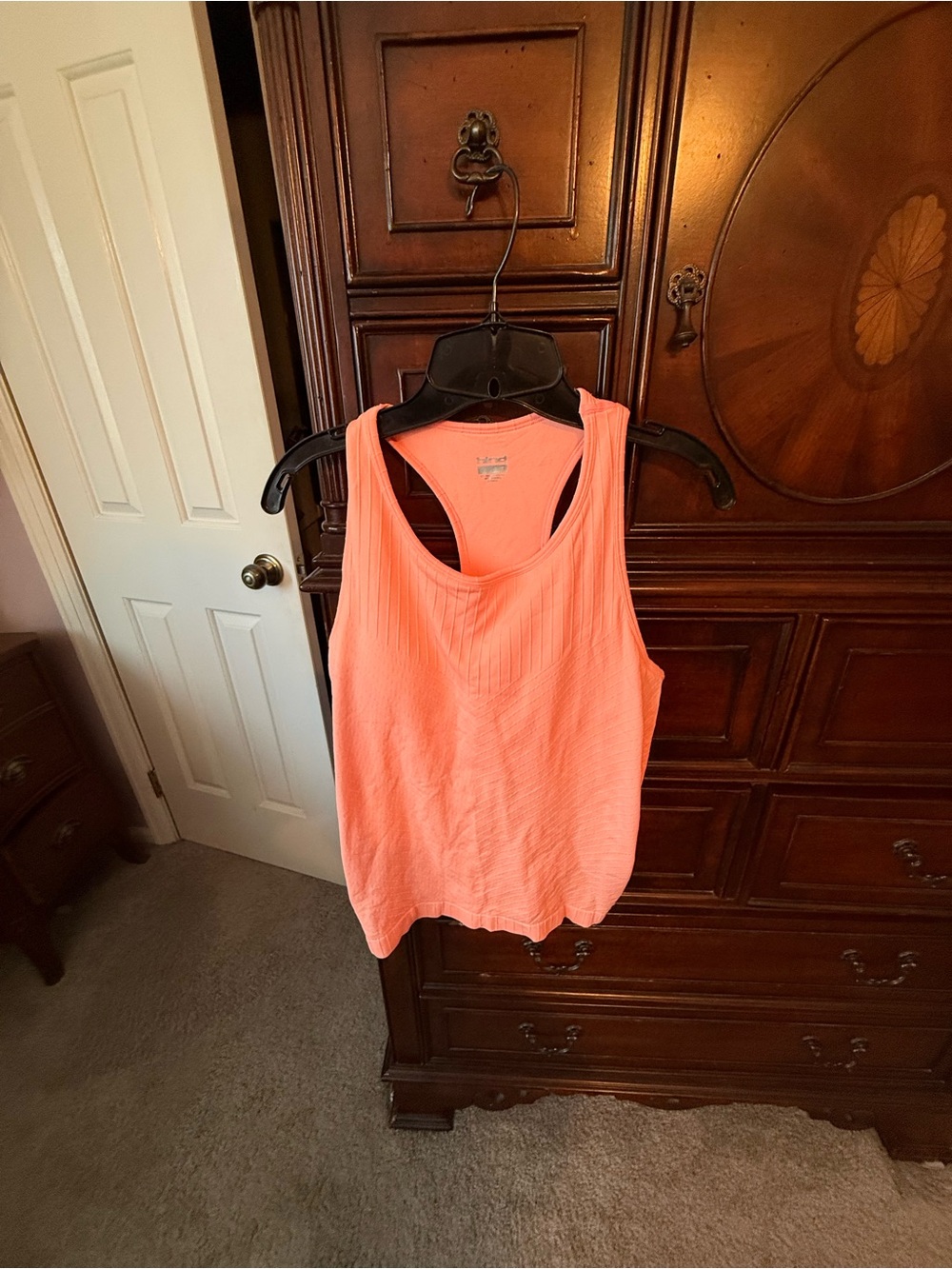 Women’s Coral Racerback Tank Top - Brand: Hind size L